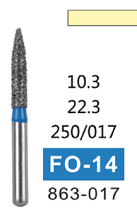 Алмазный бор FO-14